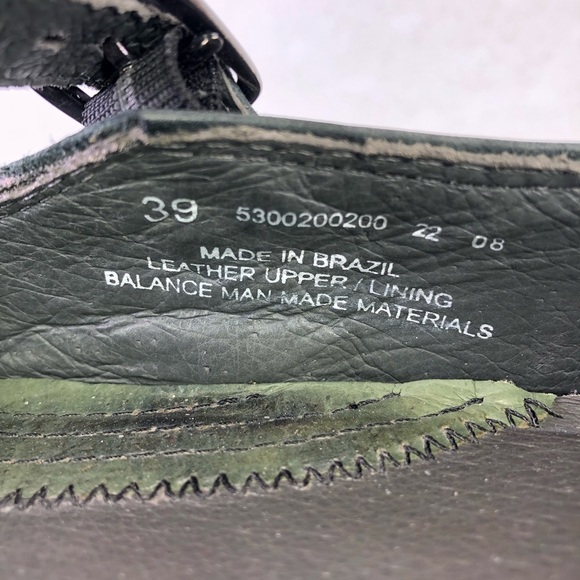 Dansko Black Leather Suede Mary Jane Shoes Size 8.5-9 - Picture 7 of 9